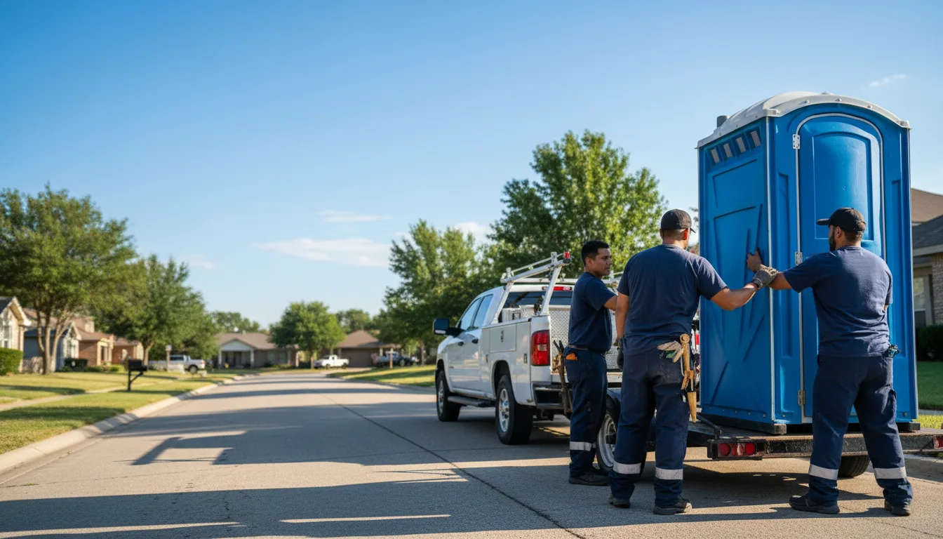 Portable Toilet Rental in Cameron, MO near me